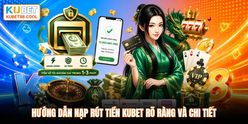 Hướng dẫn nạp rút tiền KUBET rõ ràng và chi tiết