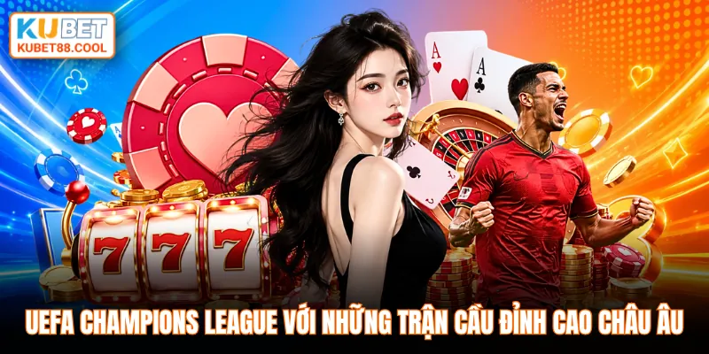 UEFA Champions League với những trận cầu đỉnh cao châu Âu